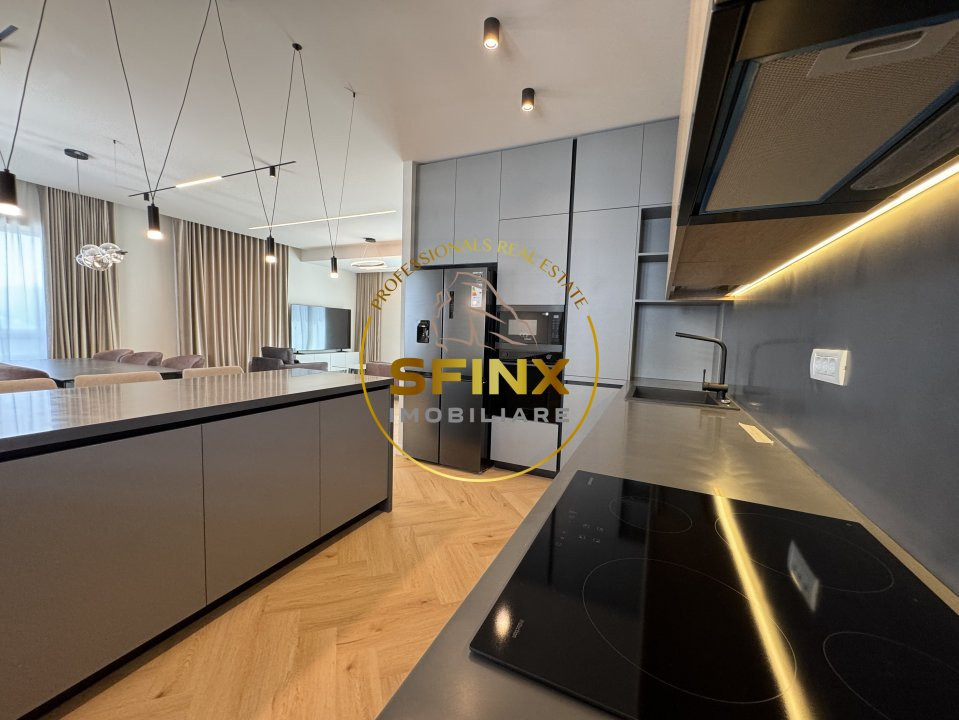 Penthouse 4 camere 111 mp cu terasa de 147 mp langa metrou Aurel Vlaicu/Pipera