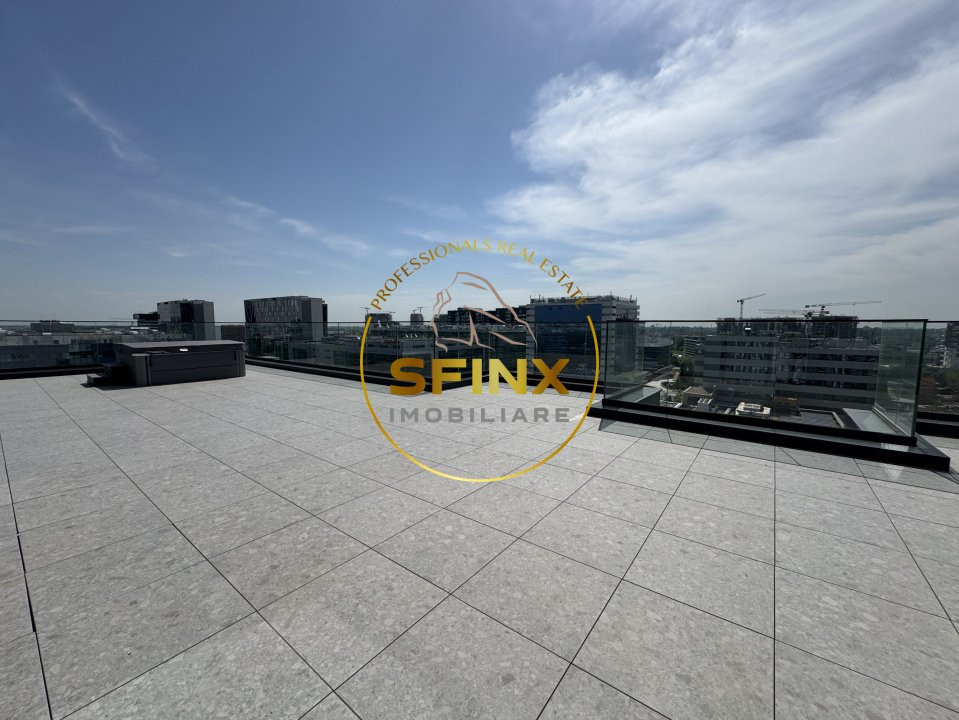 Penthouse 4 camere 111 mp cu terasa de 147 mp langa metrou Aurel Vlaicu/Pipera