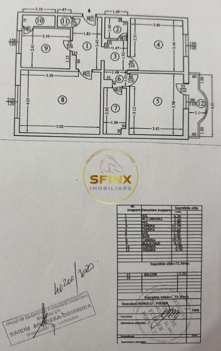 Apartament decomandat 3 Camere Unirii-Timpuri Noi 