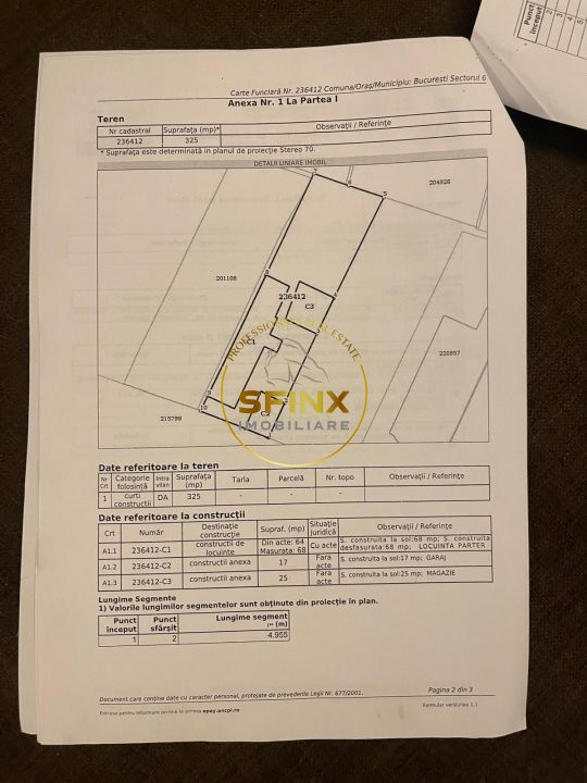 Teren cu constructie, Uverturii Cernisoara