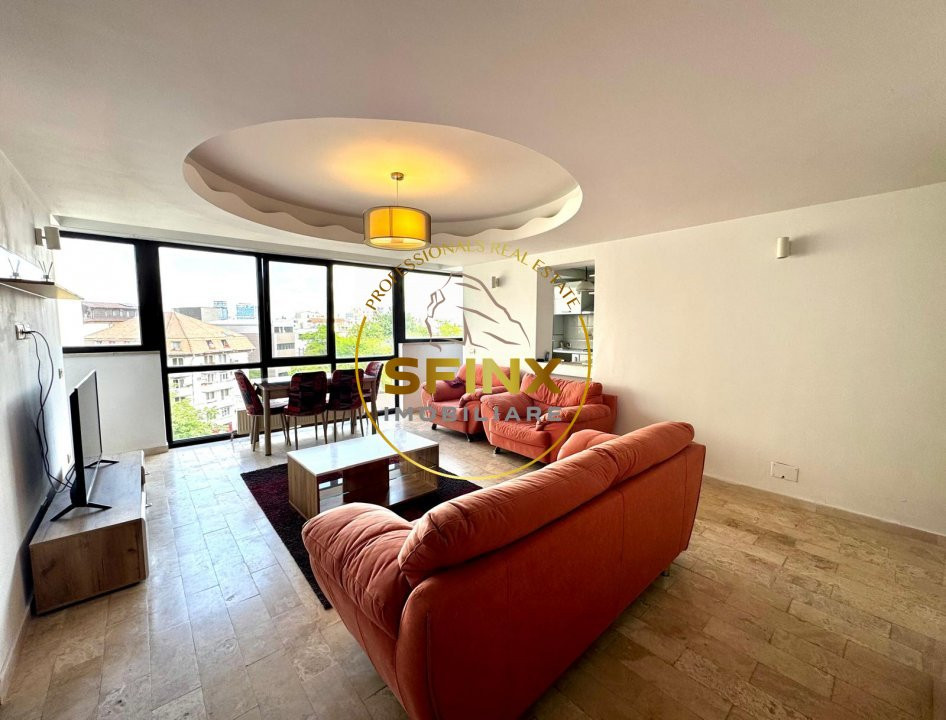 Apartament 3 camere de inchiriat Dorobanti 75 mp