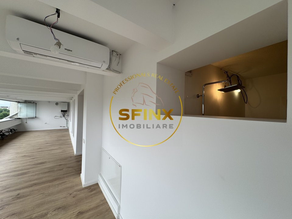 Apartament camere lângă Cișmigiu cu terasă panoramică de 50 mp