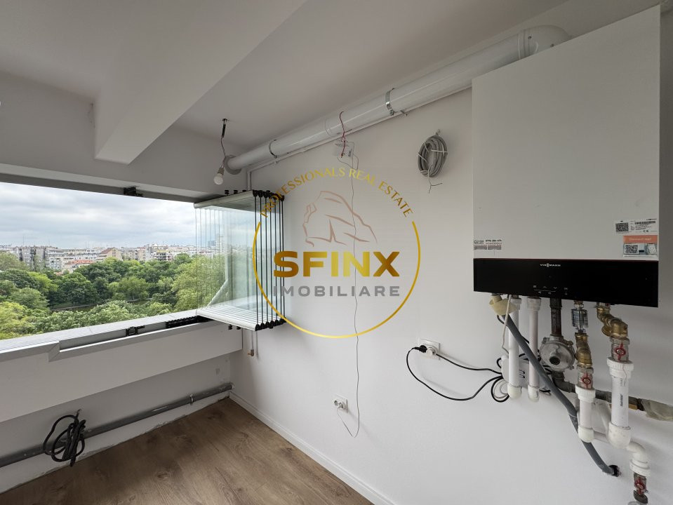 Apartament camere lângă Cișmigiu cu terasă panoramică de 50 mp