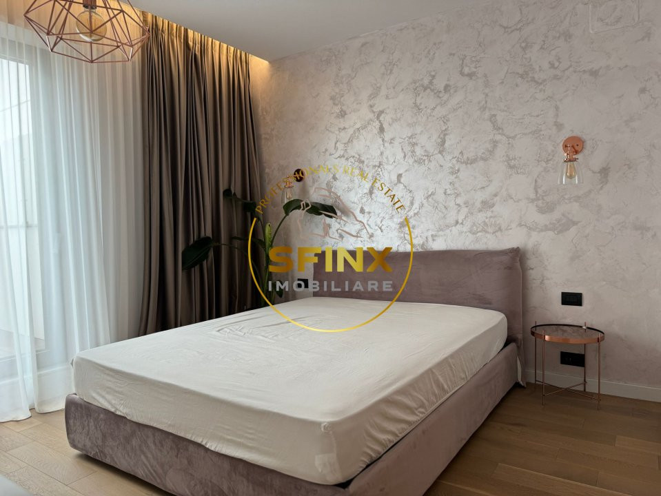 2 camere lux One Tower Herastrau parcare terasa 24 mp