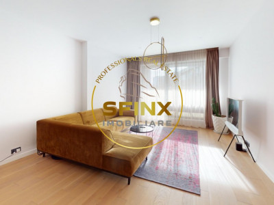 2 camere lux One Tower Herastrau terasa 24 mp