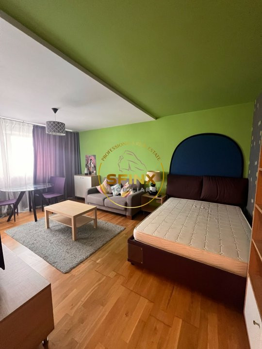 Garsoniera de inchiriat 40 mp Mihai Bravu cu Baba Novac