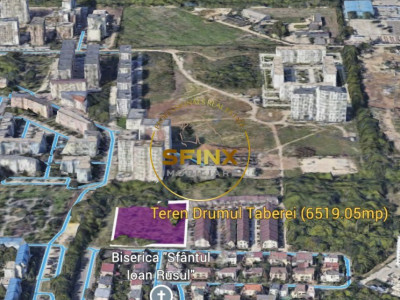 Teren de vanzare 6500 mp Drumul Taberei