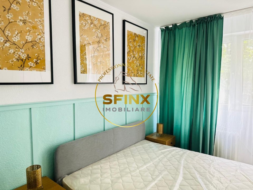 Inchiriere 2 camere 60 mp metrou Favorit complet renovat pet friendly