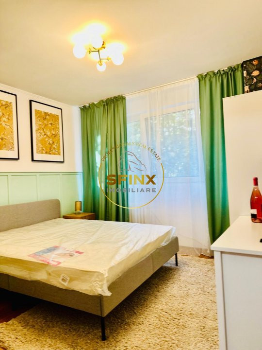 Inchiriere 2 camere 60 mp metrou Favorit complet renovat pet friendly