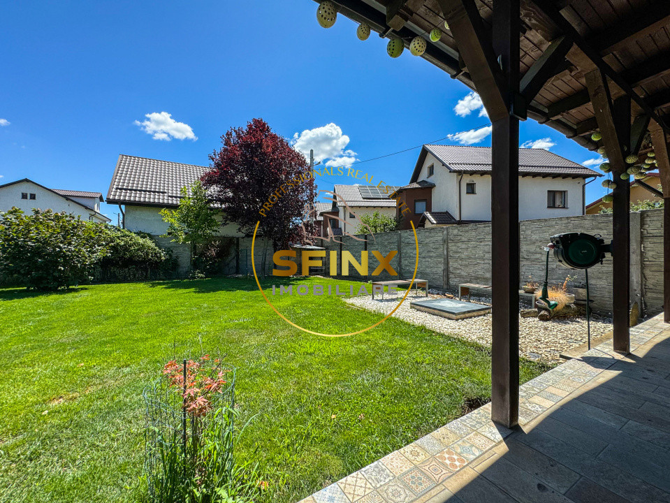 Casa individuala 5 camere teren 500mp Chiajna - sauna