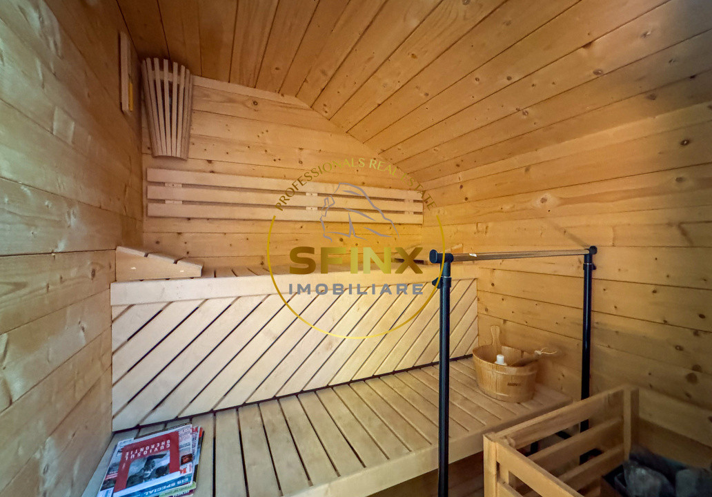 Casa individuala 5 camere teren 500mp Chiajna - sauna