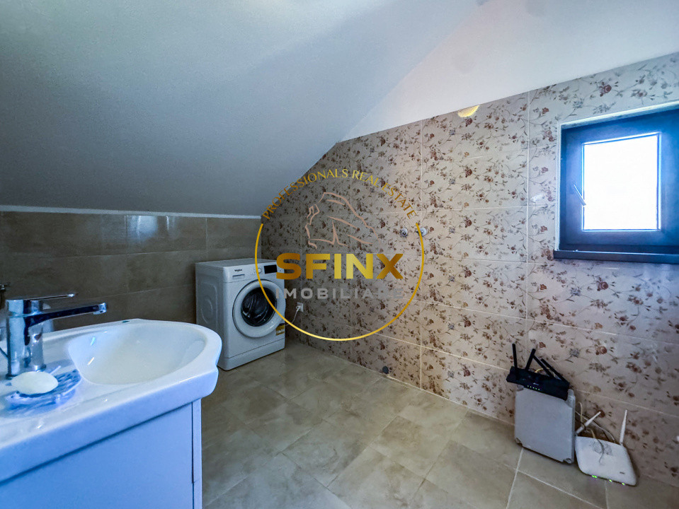 Casa individuala 5 camere teren 500mp Chiajna - sauna