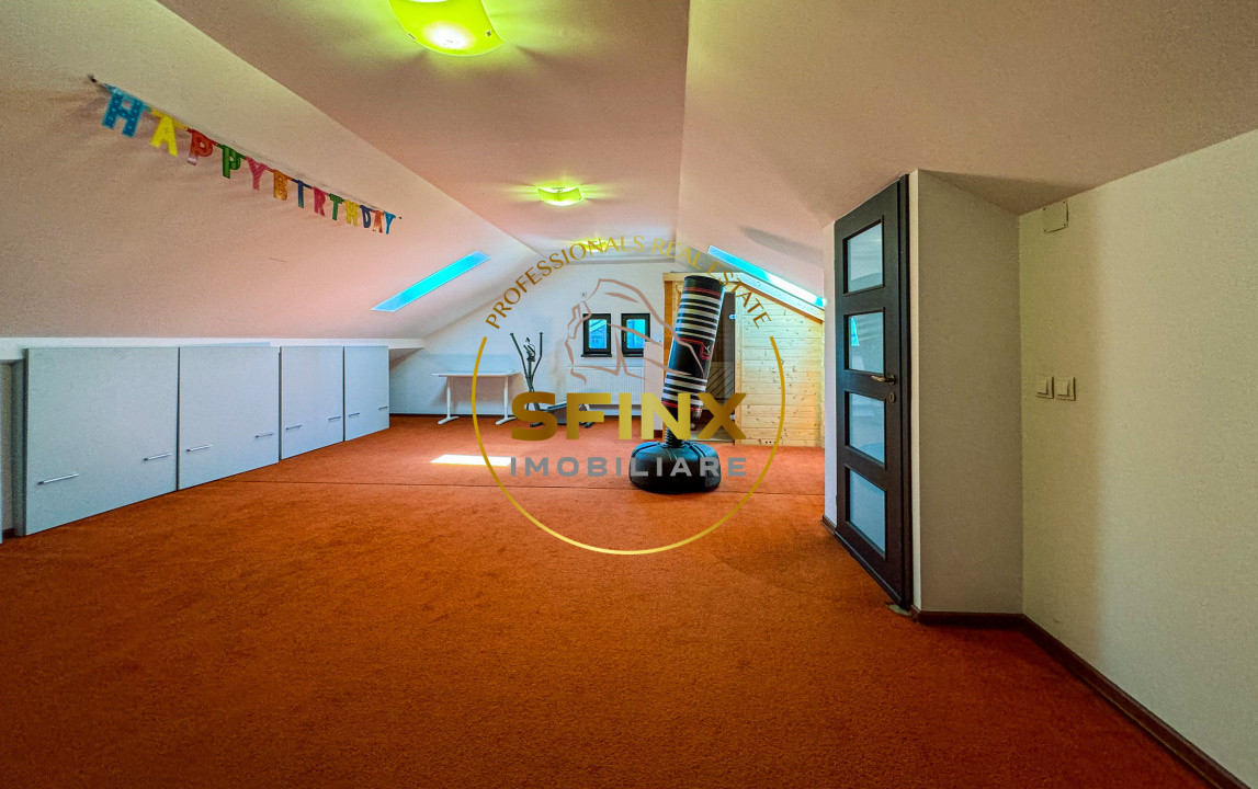 Casa individuala 5 camere teren 500mp Chiajna - sauna