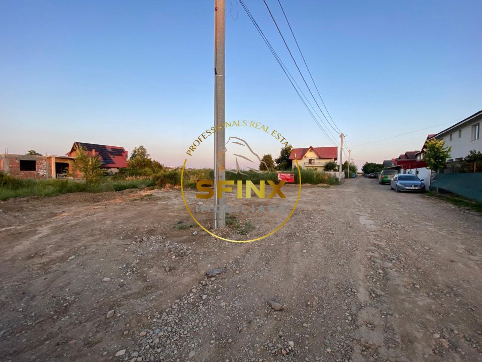 Teren intravilan 750 mp Clinceni lot casa