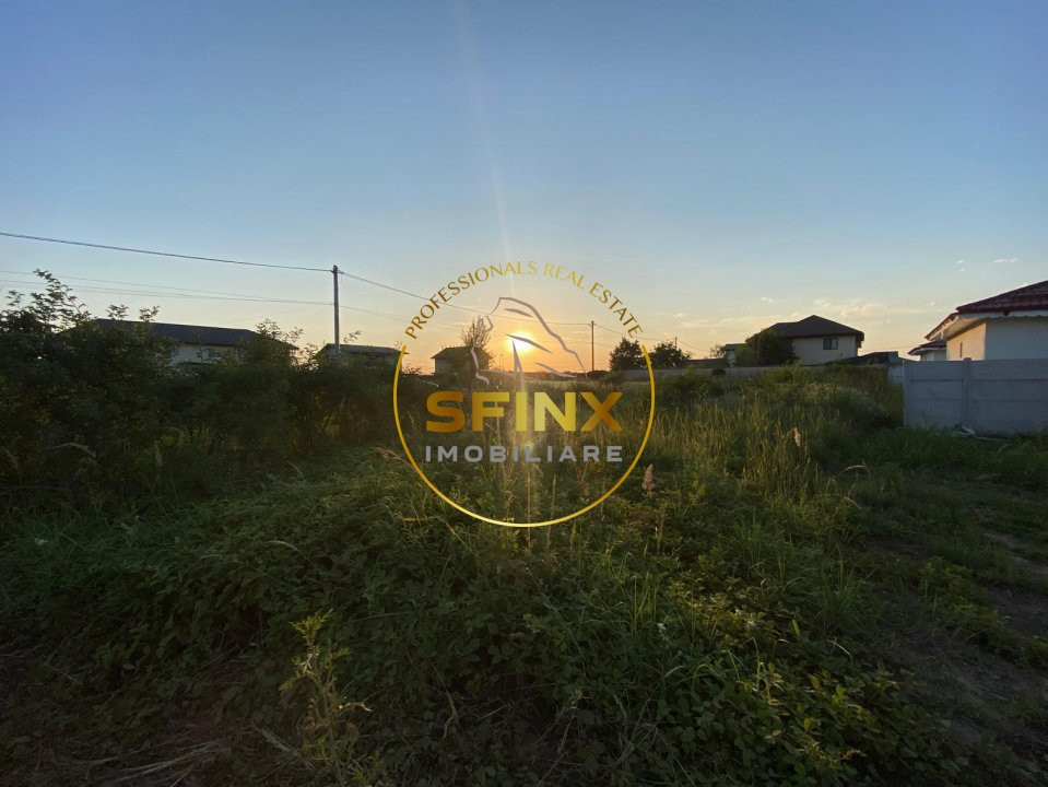 Teren intravilan 750 mp Clinceni lot casa