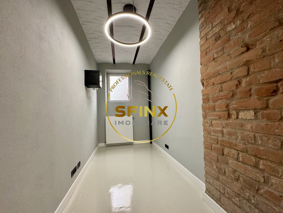 Spatiu birou Armeneasca, 6 camere+ curte renovat 2025