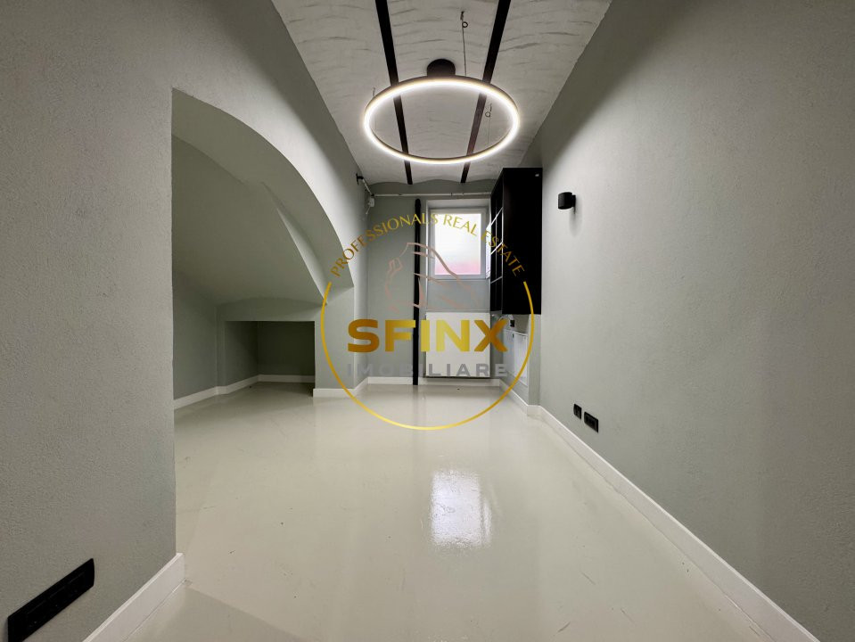 Spatiu birou Armeneasca, 6 camere+ curte renovat 2025