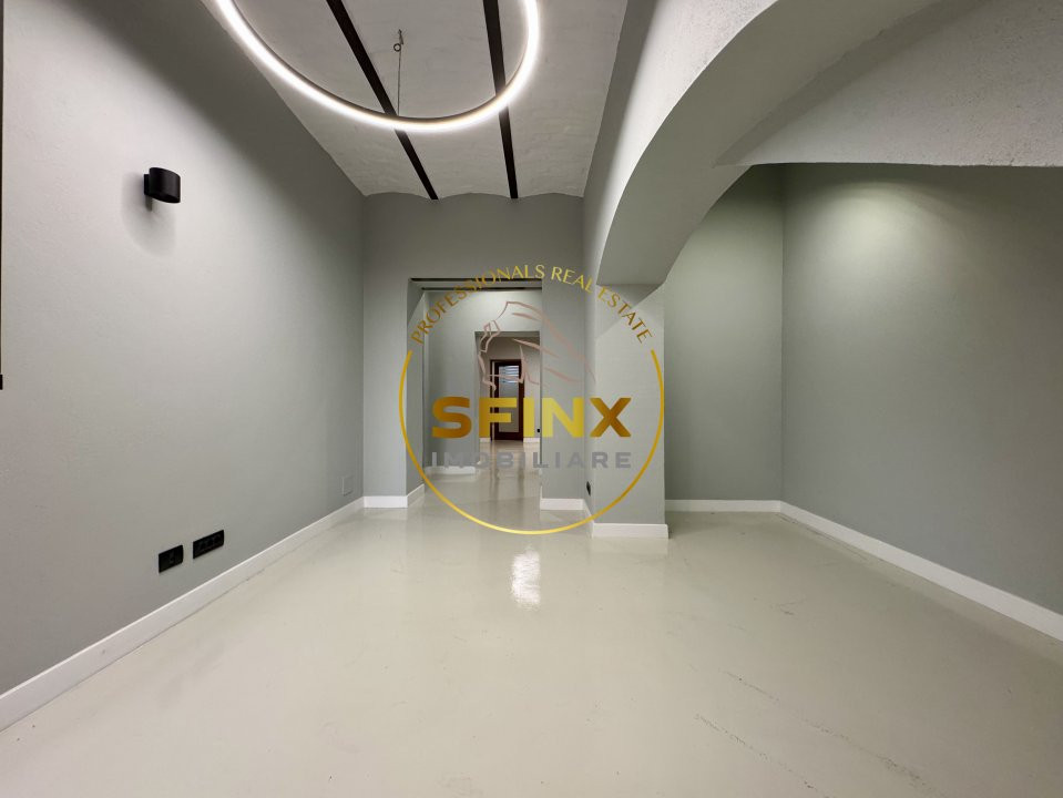 Spatiu birou Armeneasca, 6 camere+ curte renovat 2025