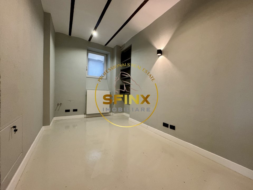Spatiu birou Armeneasca, 6 camere+ curte renovat 2025