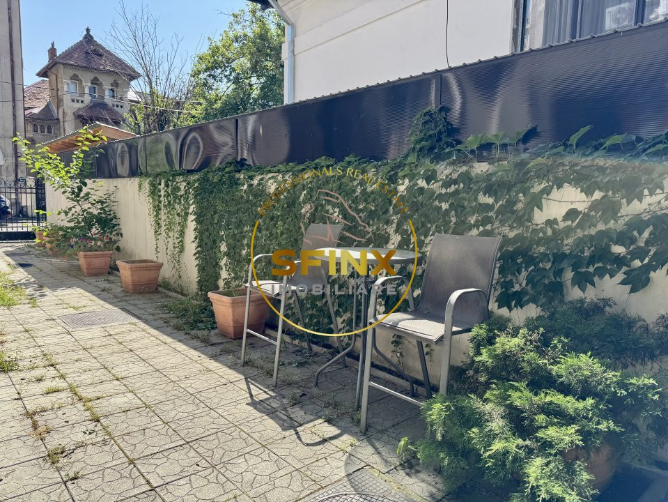 Spatiu birou Armeneasca, 6 camere+ curte renovat 2025