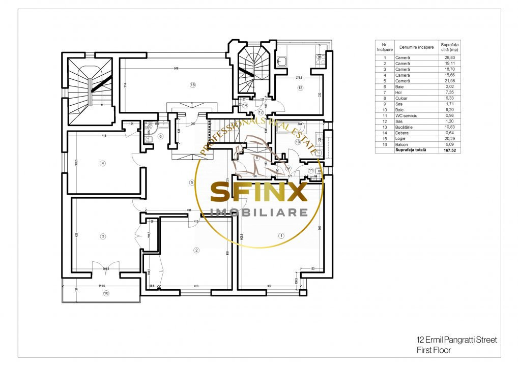 Spatiu elegant de inchiriat in zona Kiseleff – Aviatorilor - 170 mp