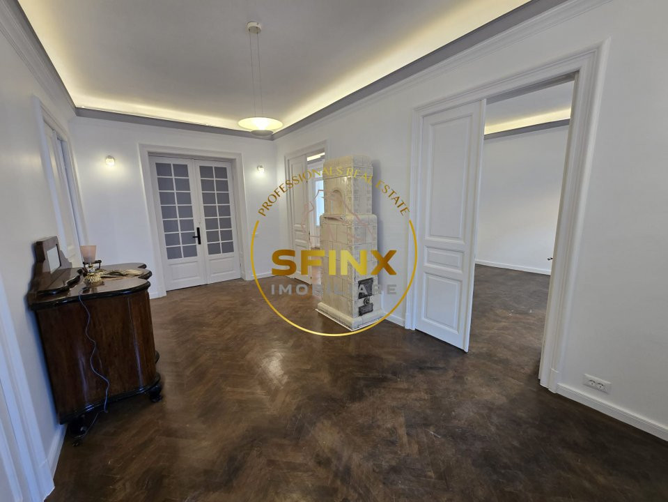 Apartament in vila interbelica Dorobanti 165,9 mp  Renovare  2025