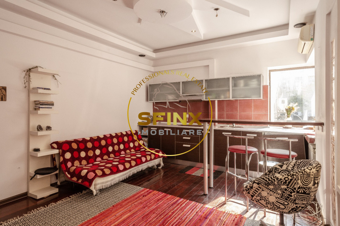 Investitie 2 garsoniere, 1 apt 2 camere pe Calea Victoriei – Pta Amzei Bloc Aro