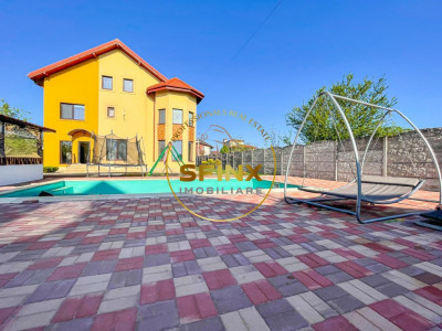 Vila cu piscina teren 900 mp Domnesti