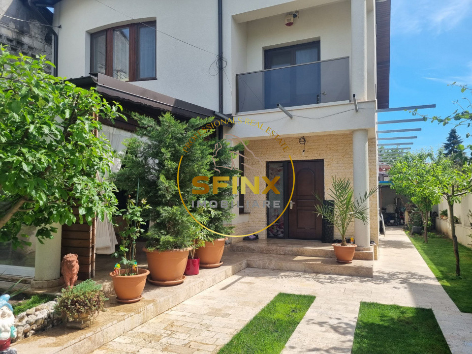 Langa Parcul Bazilescu, vila bine construita, curte frumoasa, strada linistita