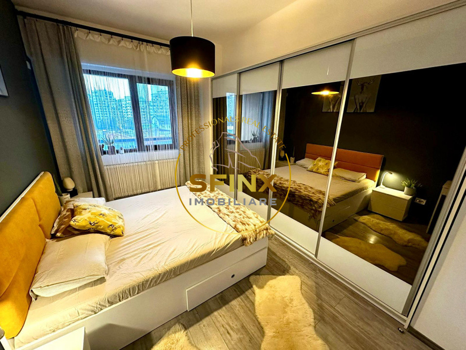 Apartament 2 camere de inchiriat Piata Alba Iulia 58 mp