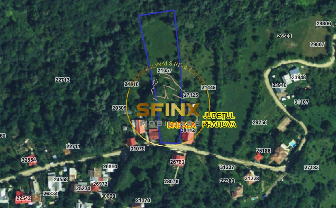 Teren intravilan de vanzare in Breaza – Strada Primaverii