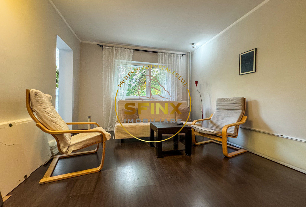 Baneasa Herastrau 3 camere renovat etaj 1/4 bloc 1982 comision 0%