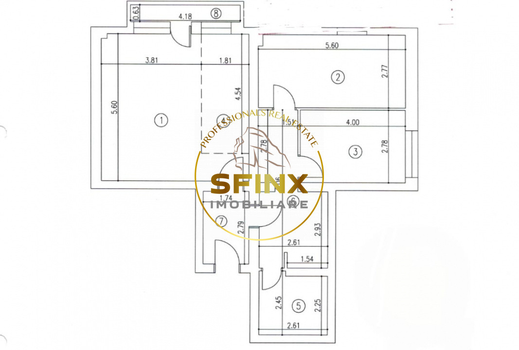 Apartament de inchiriat 3 camere Laguna Residence 84 mp