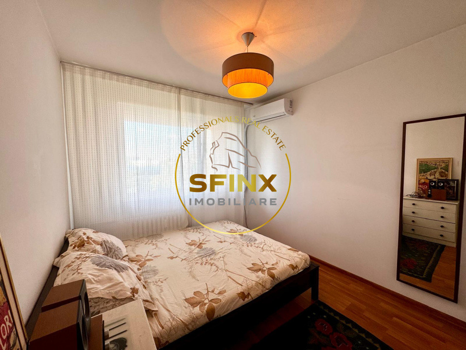 Apartament 3 camere,2 balcoane mari, posibilitate centrala, AFI Cotroceni