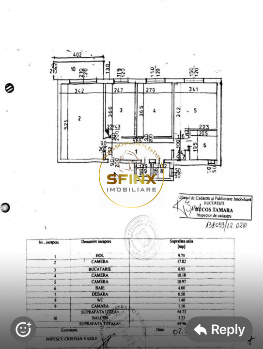 APARTAMENT DE 3 CAMERE DE VANZARE GIULESTI