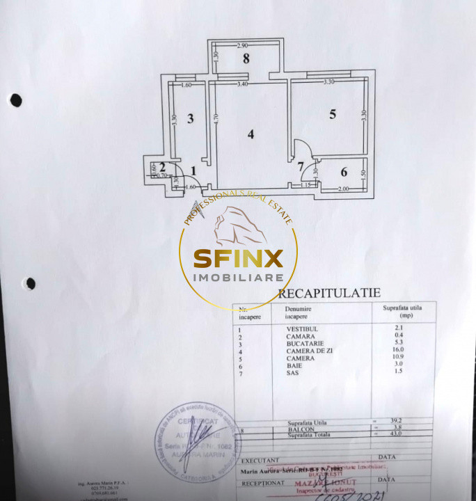 APARTAMENT DE 2 CAMERE CISMIGIU-KOGALNICEANU