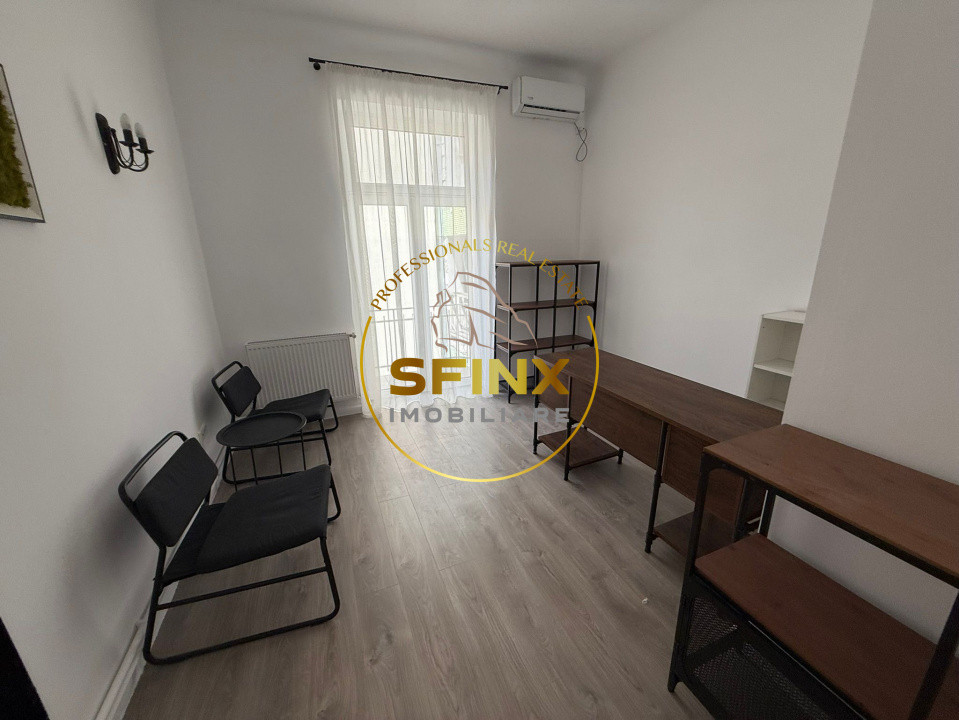 Birou elegant 3 camere in vilă zona Cişmigiu, 3 balcoane