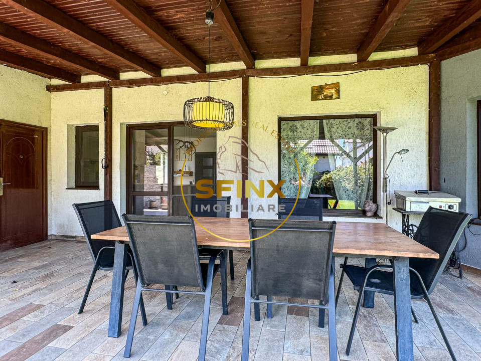 Casa individuala 5 camere teren 500mp Chiajna - sauna