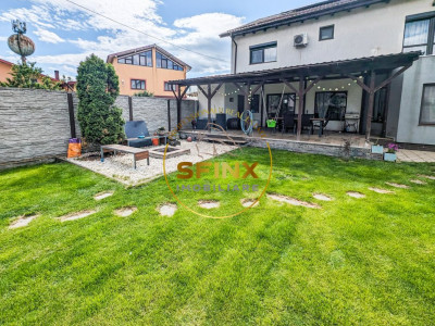 Casa individuala | 5 camere | teren 500mp Chiajna | sauna