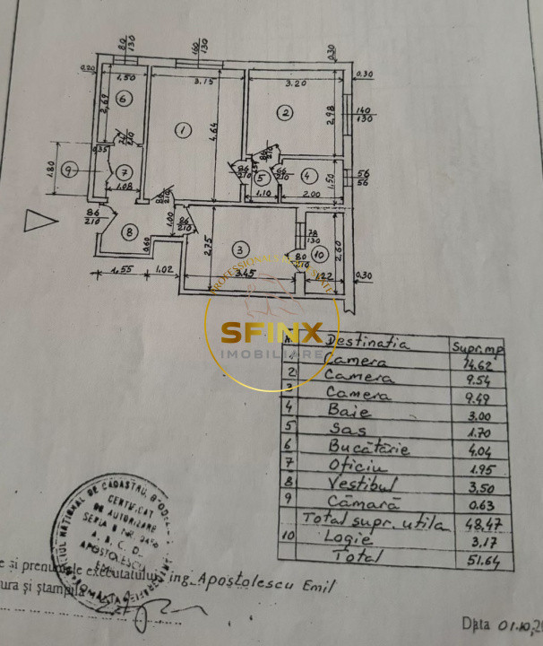 Apartament 3 Camere Pantelimon - Mega Mall