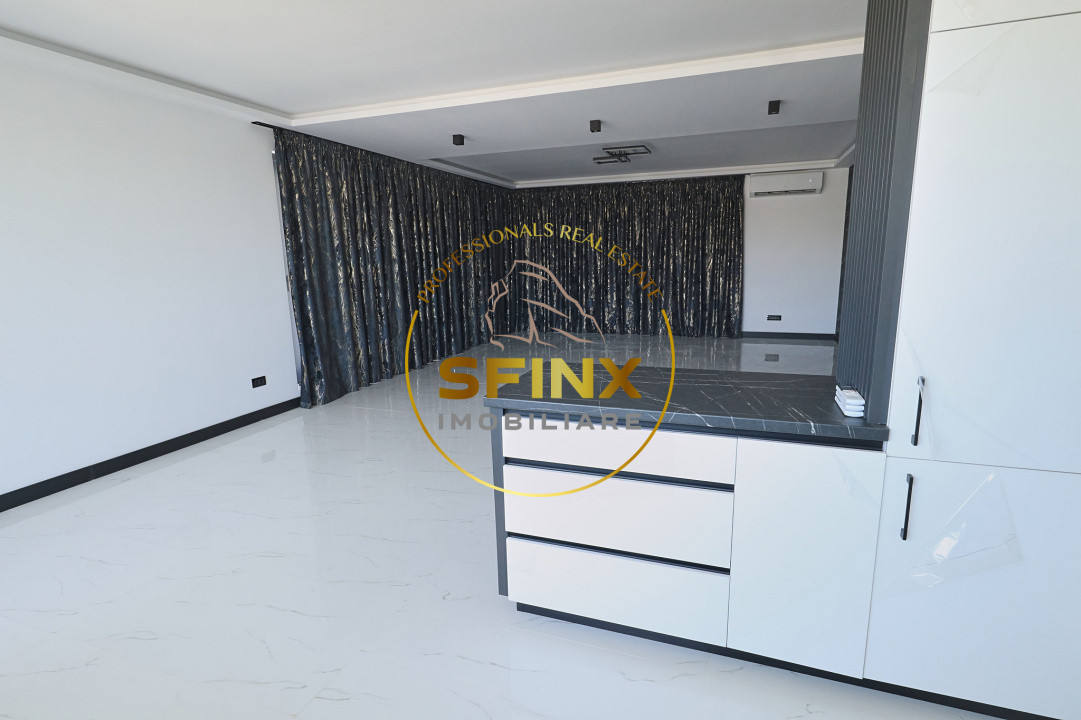 Penthouse premium cu terasa panoramica, 243 mp, bloc nou, 2 locuri de parcare