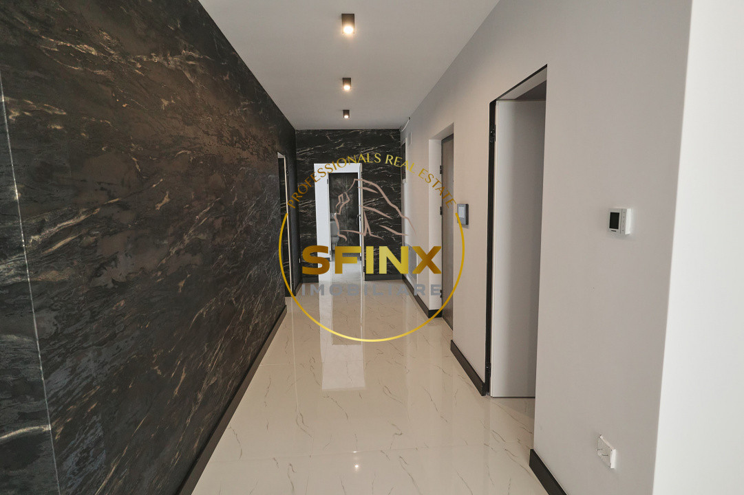 Penthouse premium cu terasa panoramica, 243 mp, bloc nou, 2 locuri de parcare
