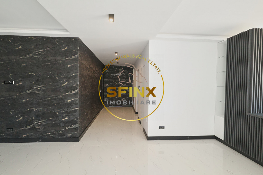 Penthouse premium cu terasa panoramica, 243 mp, bloc nou, 2 locuri de parcare