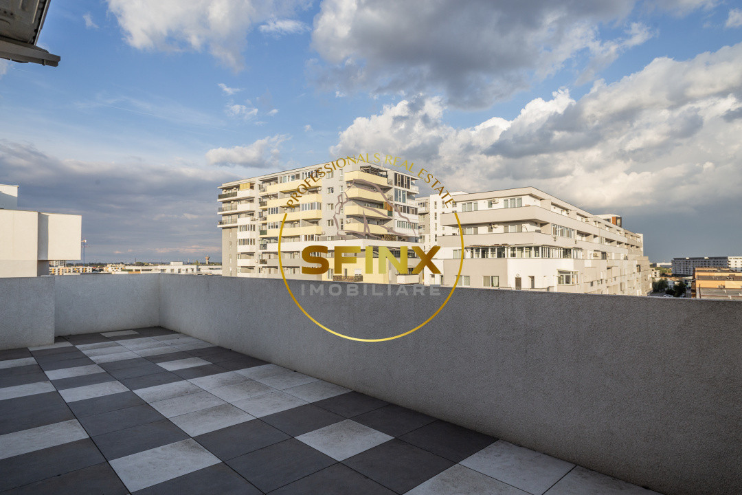 3 camere premium, terasa panoramica, 243 mp, 2 locuri de parcare