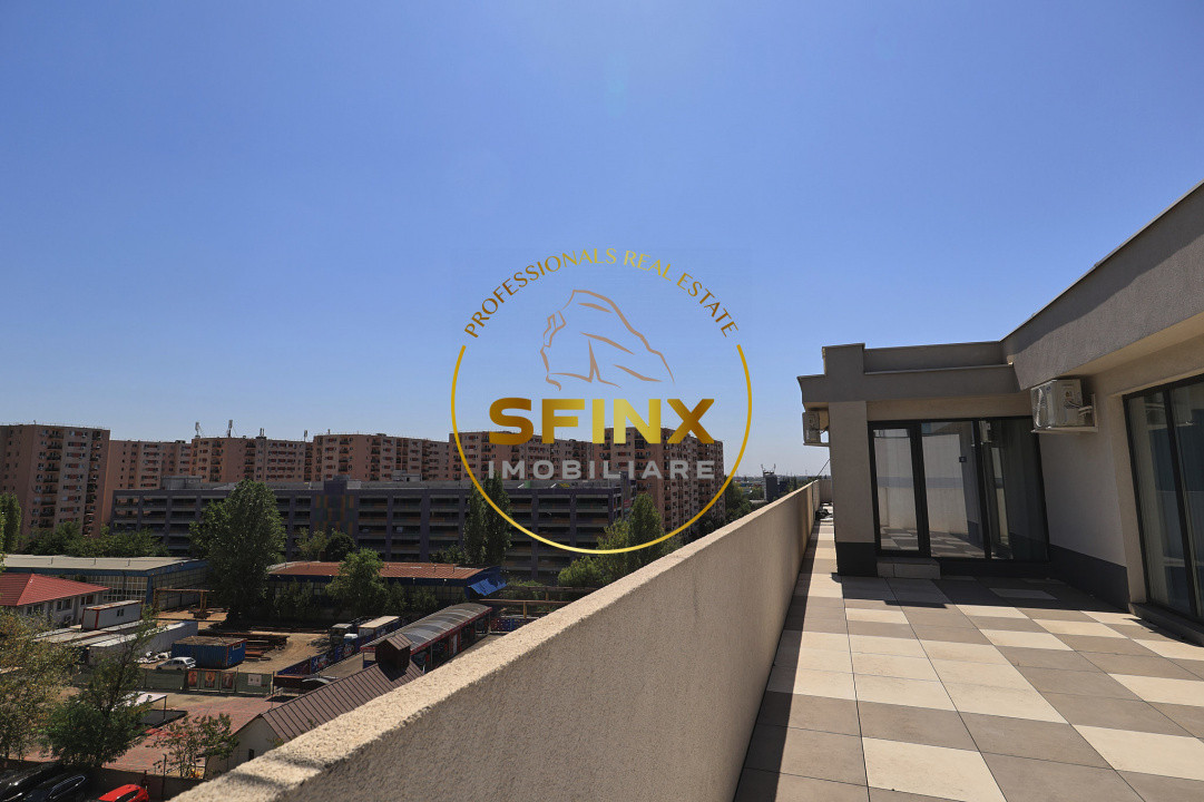 Penthouse premium cu terasa panoramica, 243 mp, bloc nou, 2 locuri de parcare
