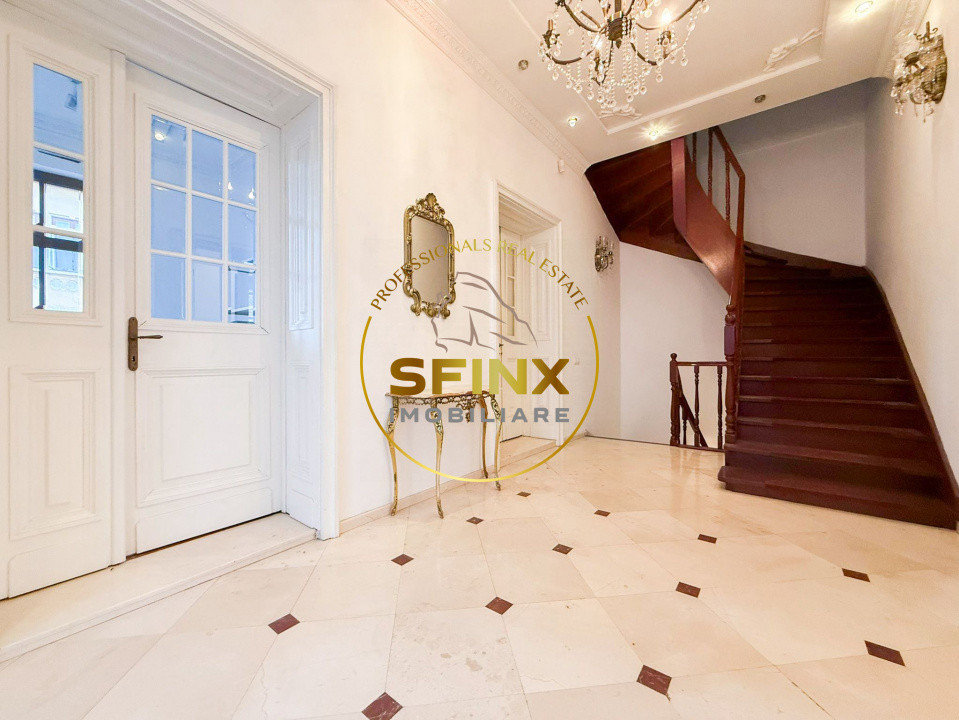 Vanzare zona Armeneasca,Casa eclectica sec XX,curte individuala,3 niveluri 295mp