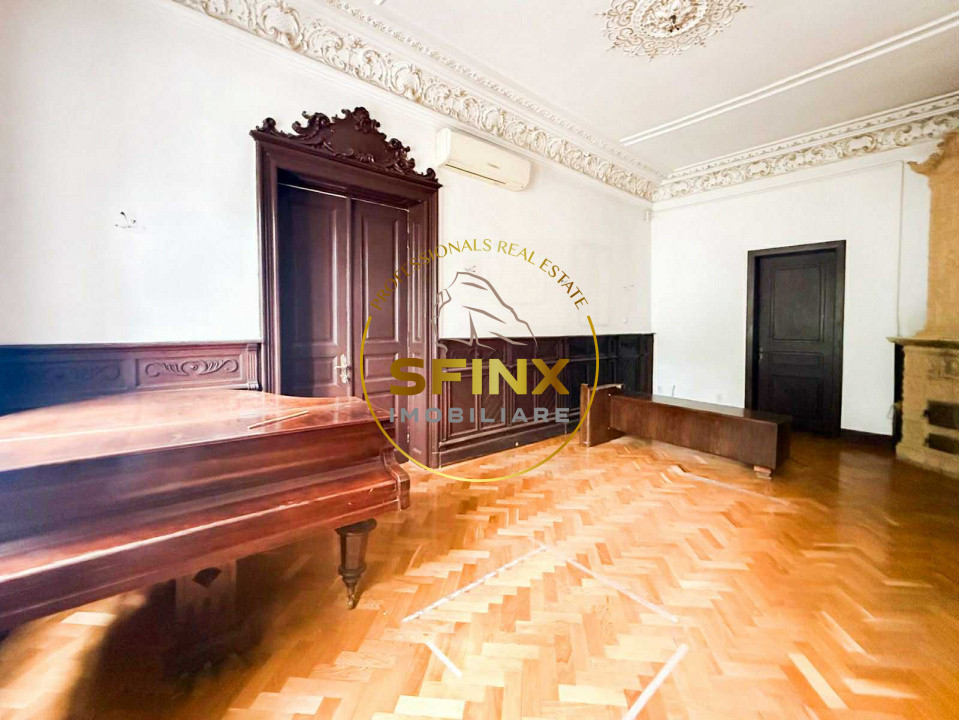 Casa monument istoric Lascar Catargiu – pretabila birouri restaurante