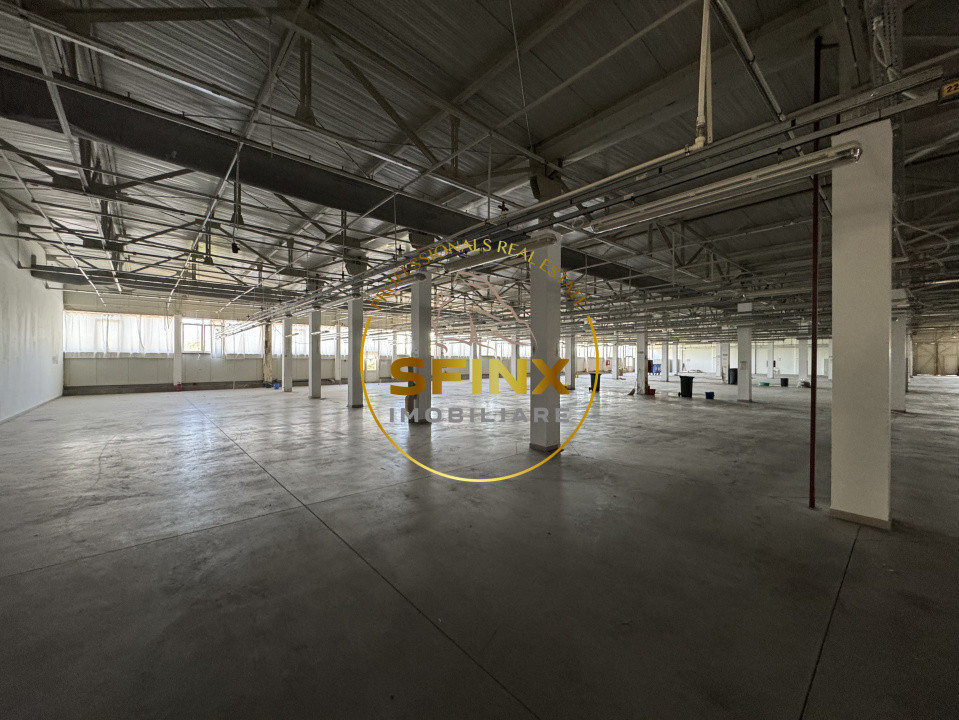 Spațiu industrial modern, 15.000 mp teren + 5.300 mp construiți, DN1A