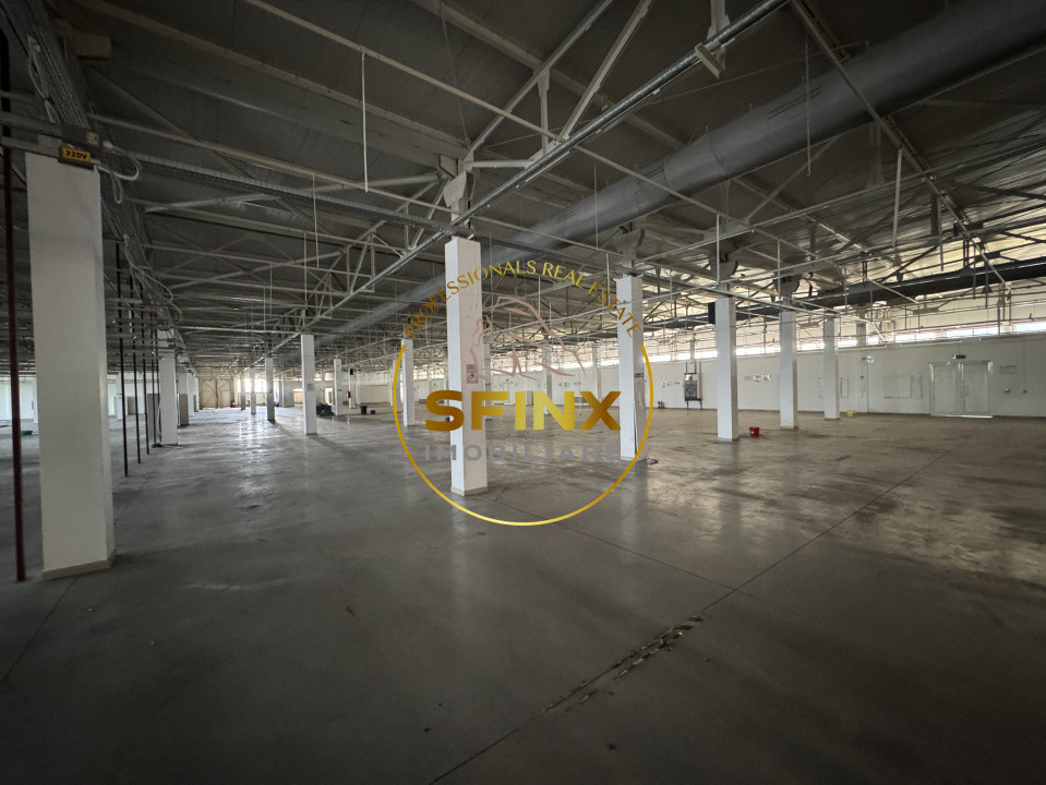 Spațiu industrial modern, 15.000 mp teren + 5.300 mp construiți, DN1A