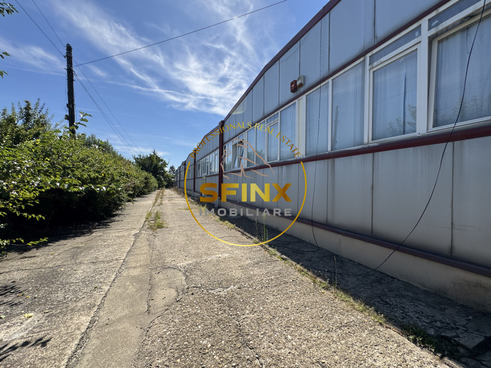 Spațiu industrial modern, 15.000 mp teren + 5.300 mp construiți, DN1A